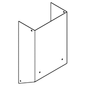 Abdeckung Ansaugkanal Saugturbine