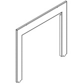 Abdeckblech Backrohr innen VEP200-202