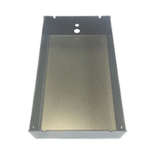 Abdeckung  vo. gr.be. RAL7021 LWK