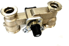 Windhager 3-Wege-H-Mischer DN25 für Radi atoren SKMR