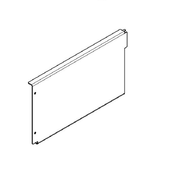 Abdeckung hi. BW2 XL