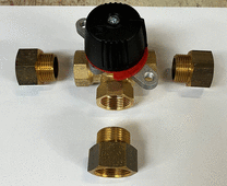 Windhager 3-Wege-Mischer 3/4" GG ASN/E, NBR, VESTO200